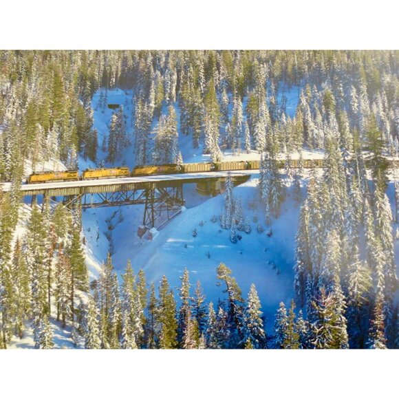 NEW! 2024 Union Pacific Railroad Monthly Wall Calendar 14 x 20 - Picture 7 of 7